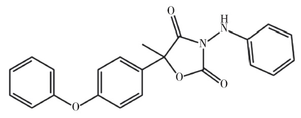 噁唑菌酮原药 - 水分的测定